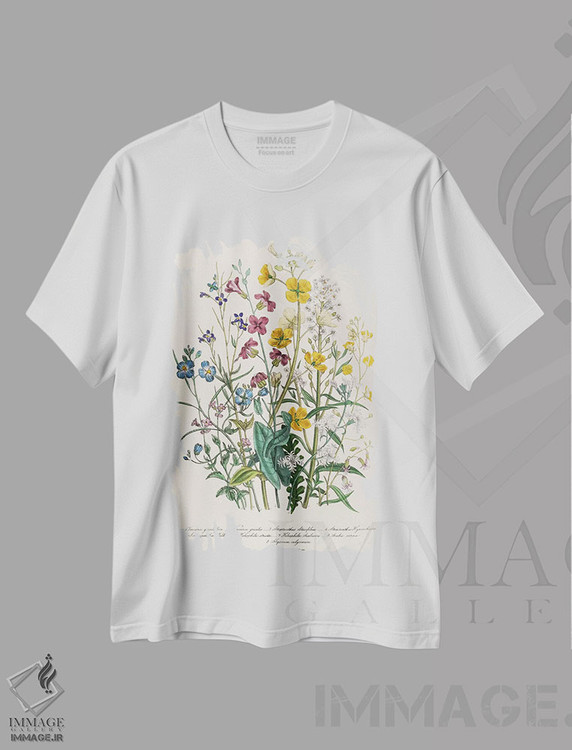 تیشرت طرح دار آثار جین لودون - immage.ir