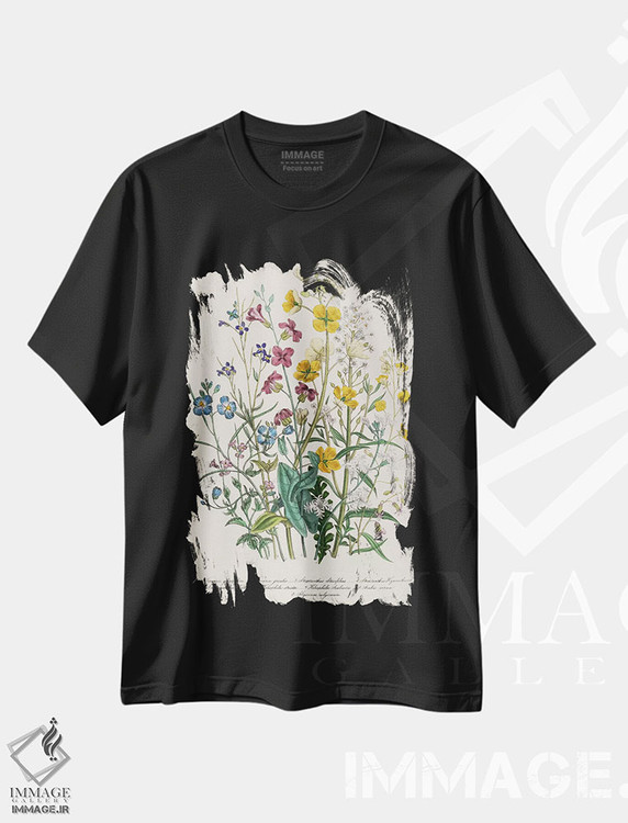 تیشرت طرح دار آثار جین لودون - فروشگاه ایماژ