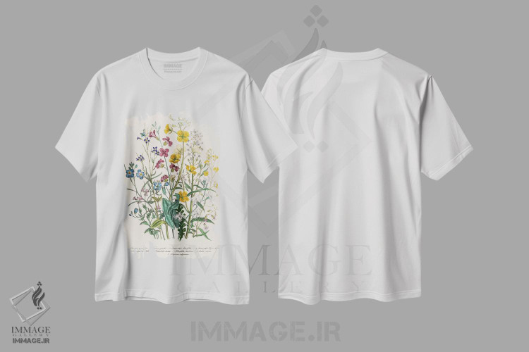 تیشرت طرح دار آثار جین لودون - immage.ir