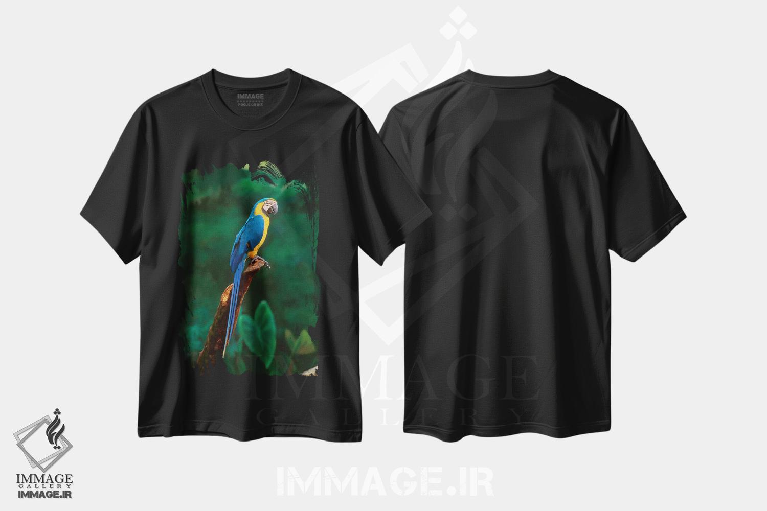 تیشرت طرح دار آثار هنرمند ناشناس - immage.ir