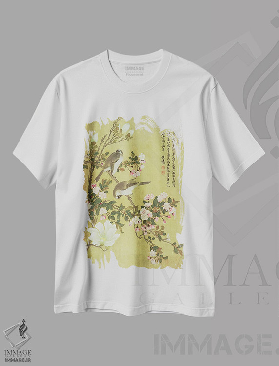 تیشرت طرح دار آثار ما یوآنیو - فروشگاه ایماژ