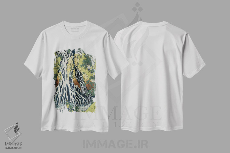 تیشرت طرح دار آثار کاتسوشیکا هوکوسای - immage.ir