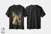 تیشرت طرح دار خدا قوت، ۱۹۰۰، هنر فاخر کلاسیک اثر ادموند بلر لیتون | فروشگاه ایماژ
