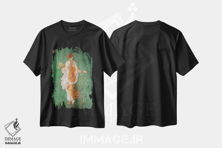 تیشرت طرح دار آثار رومن - immage.ir