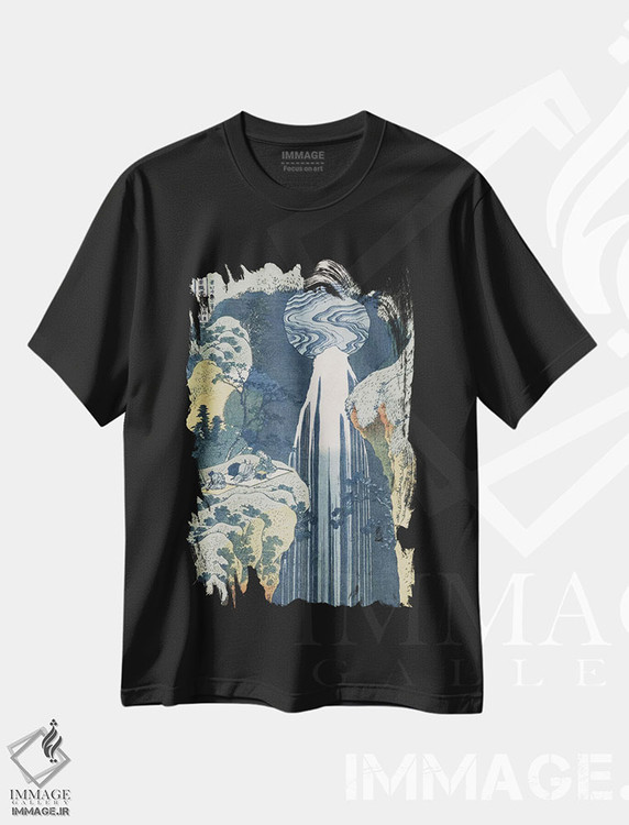 تیشرت طرح دار آثار کاتسوشیکا هوکوسای - immage.ir