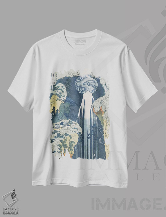 تیشرت طرح دار آثار کاتسوشیکا هوکوسای - فروشگاه ایماژ