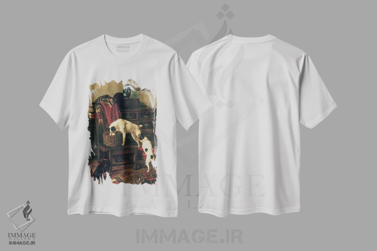تیشرت طرح دار آثار روپرت آرتور دنت - immage.ir