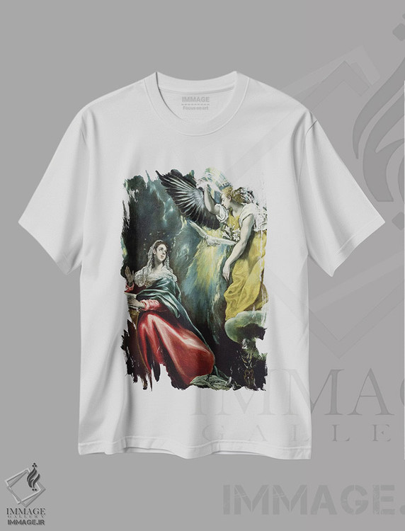 تیشرت طرح دار بشارت، حدود ۱۵۷۵، هنر فاخر کلاسیک اثر ال گرکو | immage.ir