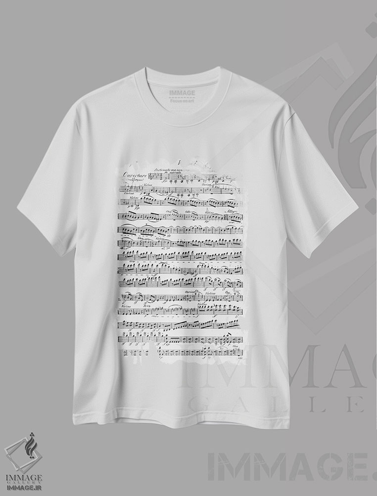 تیشرت طرح دار نت اورتور اگمونت اثر بتهوون، ۱۸۰۹-۱۸۱۰، هنر فاخر کلاسیک اثر مکتب آلمانی | فروشگاه ایماژ