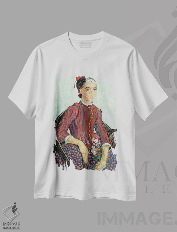 تیشرت طرح دار لا موسمه، ۱۸۸۸، هنر فاخر کلاسیک اثر ونسان ون گوگ | فروشگاه ایماژ