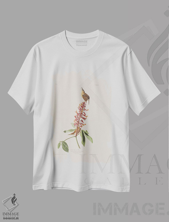 تیشرت طرح دار آثار جان جیمز آدوبون - immage.ir