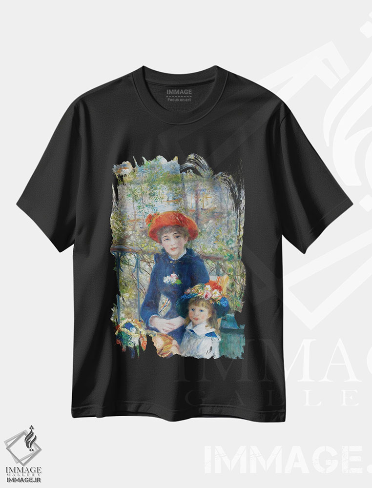 تیشرت طرح دار آثار پیر-اوگوست رنوار - فروشگاه ایماژ