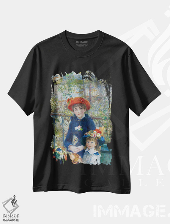 تیشرت طرح دار آثار پیر-اوگوست رنوار - فروشگاه ایماژ