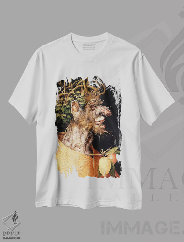 تیشرت طرح دار 1563,زمستان، ۱۵۶۳، هنر فاخر کلاسیک اثر جوزپه آرچیمبولدو | فروشگاه ایماژ