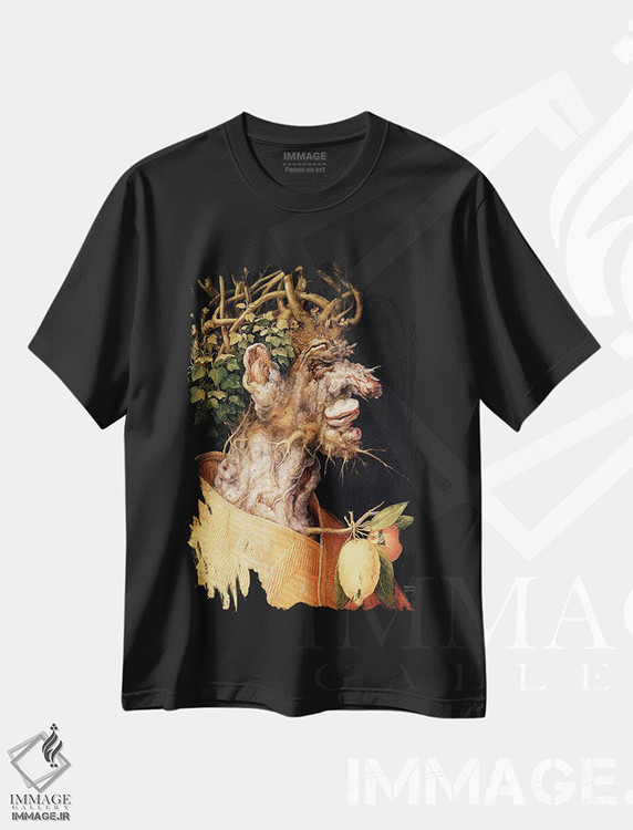 تیشرت طرح دار 1563,زمستان، ۱۵۶۳، هنر فاخر کلاسیک اثر جوزپه آرچیمبولدو | immage.ir