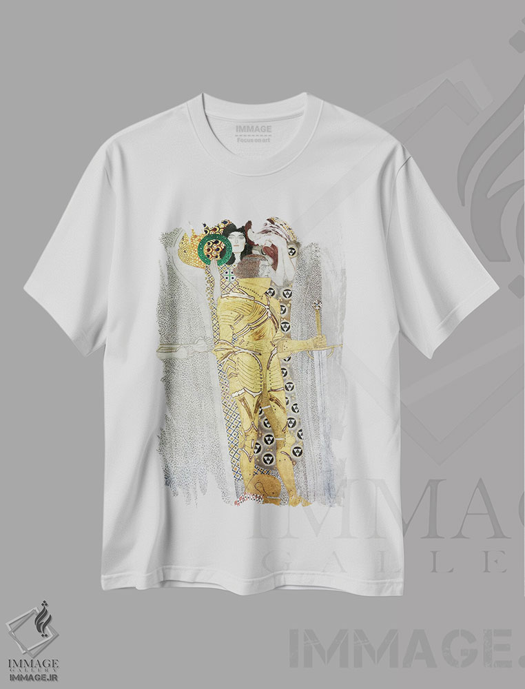 تیشرت طرح دار آثار گوستاو کلیمت - فروشگاه ایماژ