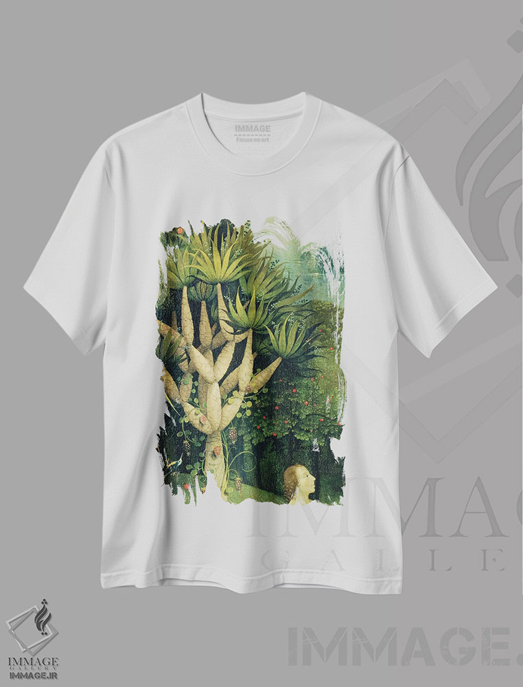 تیشرت طرح دار آثار هیرونیموس بوش - immage.ir