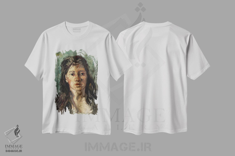 تیشرت طرح دار 1885,سر یک روسپی، ۱۸۸۵، هنر فاخر کلاسیک اثر ونسان ون گوگ | immage.ir