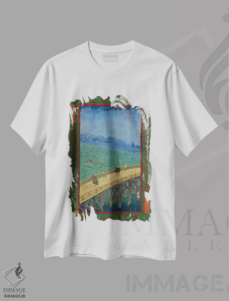 تیشرت طرح دار آثار ونسان ون گوگ - فروشگاه ایماژ
