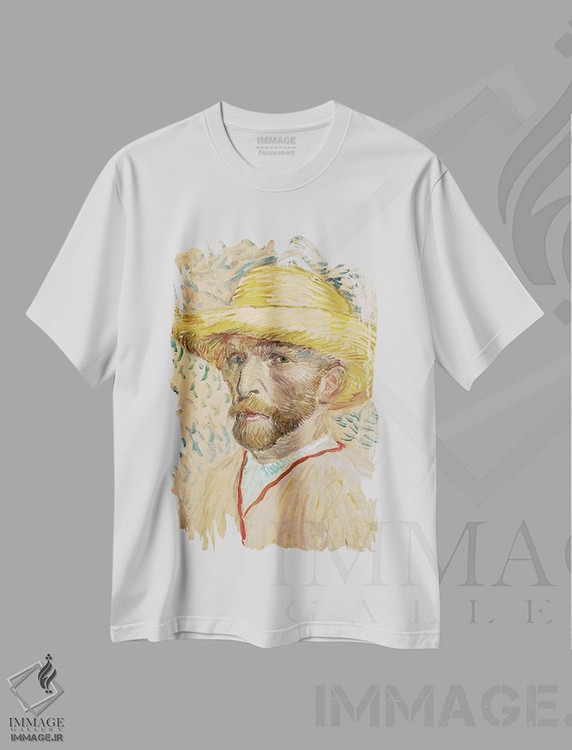 تیشرت طرح دار آثار ونسان ون گوگ - فروشگاه ایماژ