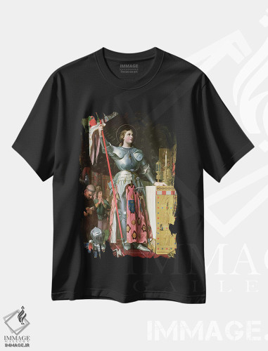 تیشرت طرح دار آثار ژان اوگوست دومینیک اِنْگر - immage.ir