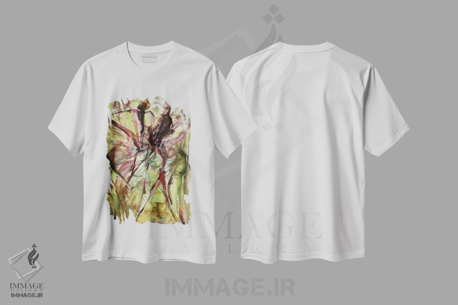 تیشرت طرح دار روز بادخیز، هنر آمریکایی آفریقایی تبار اثر آیکال بکفورد | immage.ir