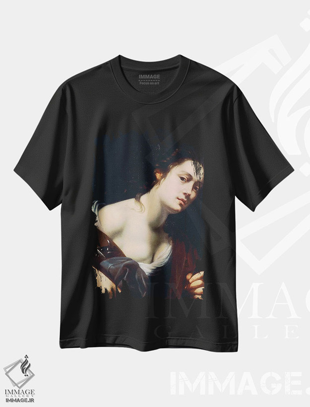 تیشرت طرح دار سنت کاترین، باروک اثر آرتمیزیا جنتیلسکی | فروشگاه ایماژ