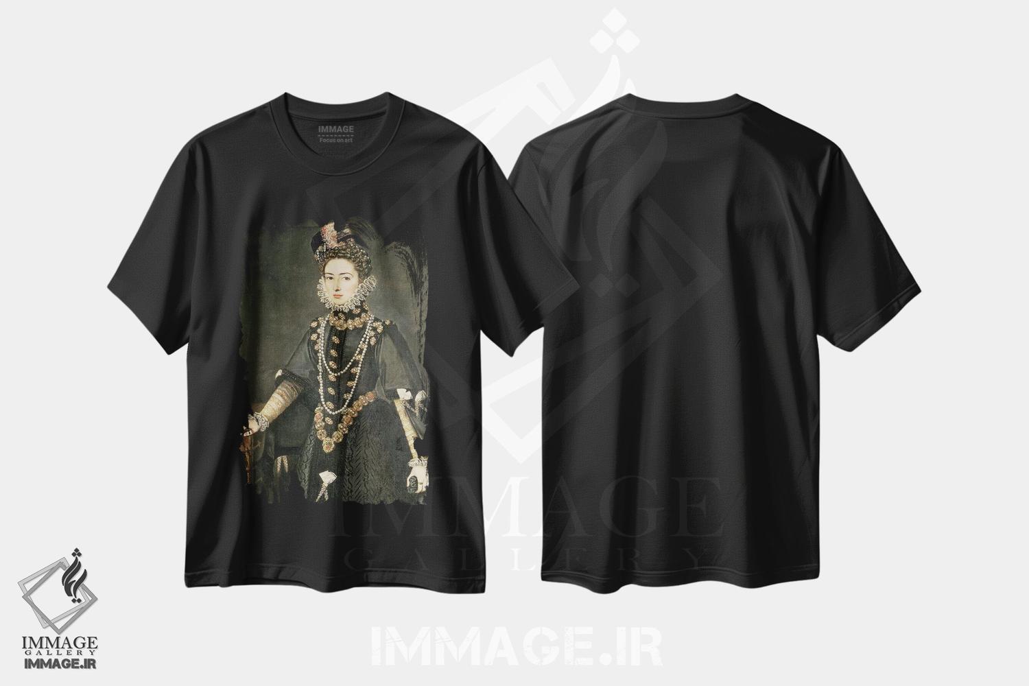 تیشرت طرح دار آثار سوفونیسبا آنگویسولا - immage.ir