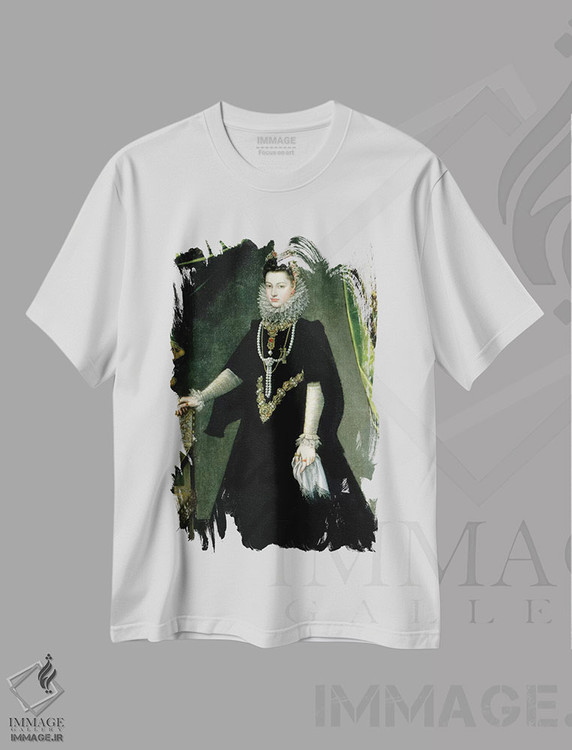 تیشرت طرح دار آثار سوفونیسبا آنگویسولا - immage.ir