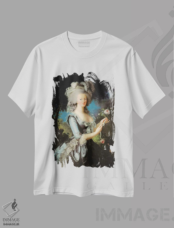 تیشرت طرح دار آثار الیزابت لوئیز ویژه لو برن - immage.ir