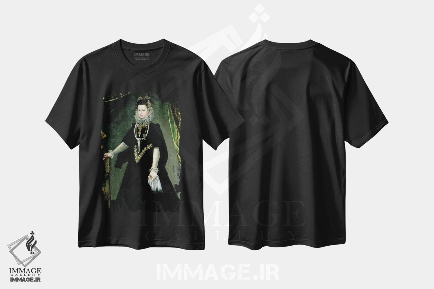 تیشرت طرح دار آثار سوفونیسبا آنگویسولا - فروشگاه ایماژ