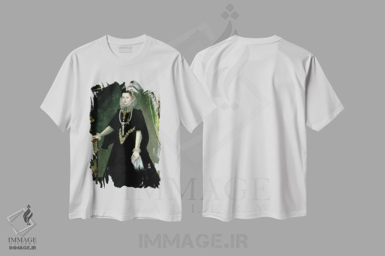 تیشرت طرح دار آثار سوفونیسبا آنگویسولا - immage.ir