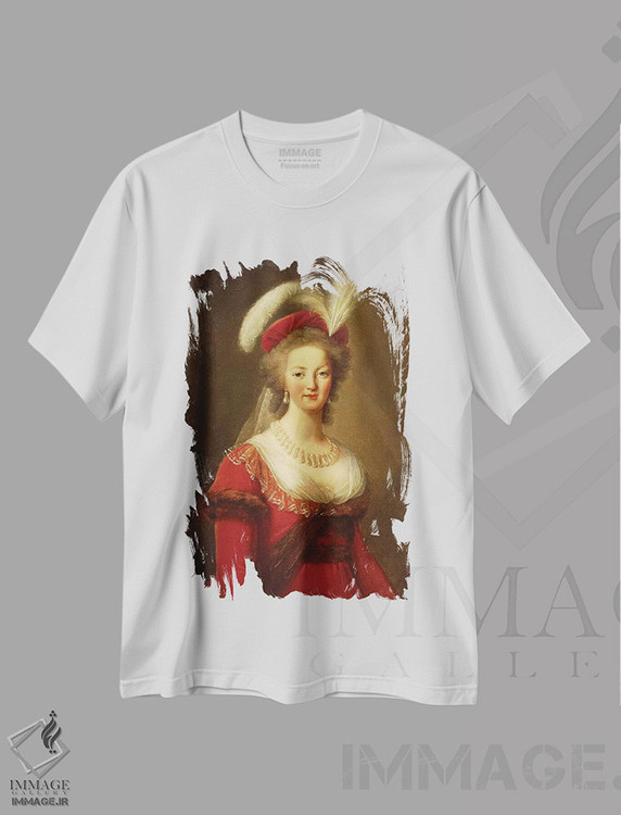 تیشرت طرح دار آثار الیزابت لوئیز ویژه لو برن - immage.ir