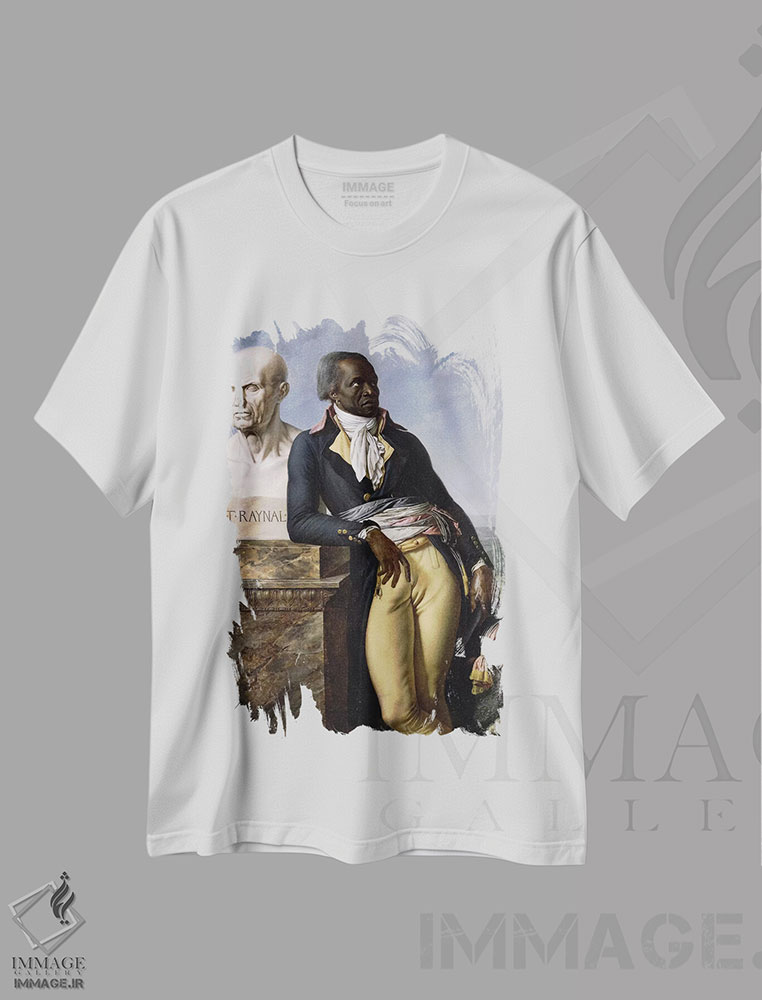 تیشرت طرح دار آثار آن-لویی ژیردو د روسی-تریوزون - فروشگاه ایماژ