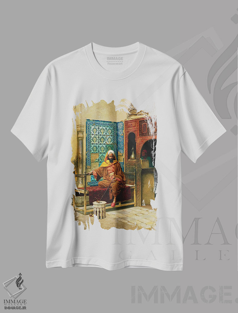 تیشرت طرح دار دخانیات کش، ۱۹۰۳، هنر فاخر کلاسیک اثر لودویگ دویچ | immage.ir