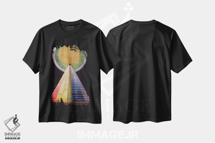 تیشرت طرح دار آثار هیلما اف کلینت - فروشگاه ایماژ