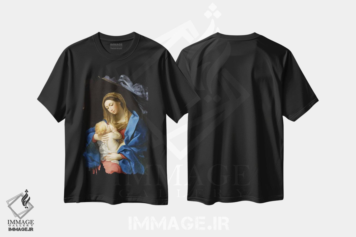 تیشرت طرح دار مدونا و کودک، حدود ۱۶۲۸–۱۶۳۰، باروک اثر گویدو رنی | immage.ir