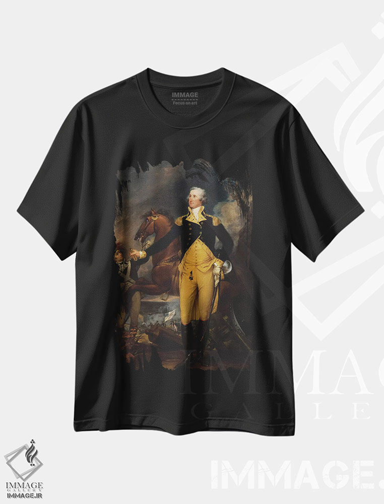 تیشرت طرح دار آثار جان ترامبول - فروشگاه ایماژ