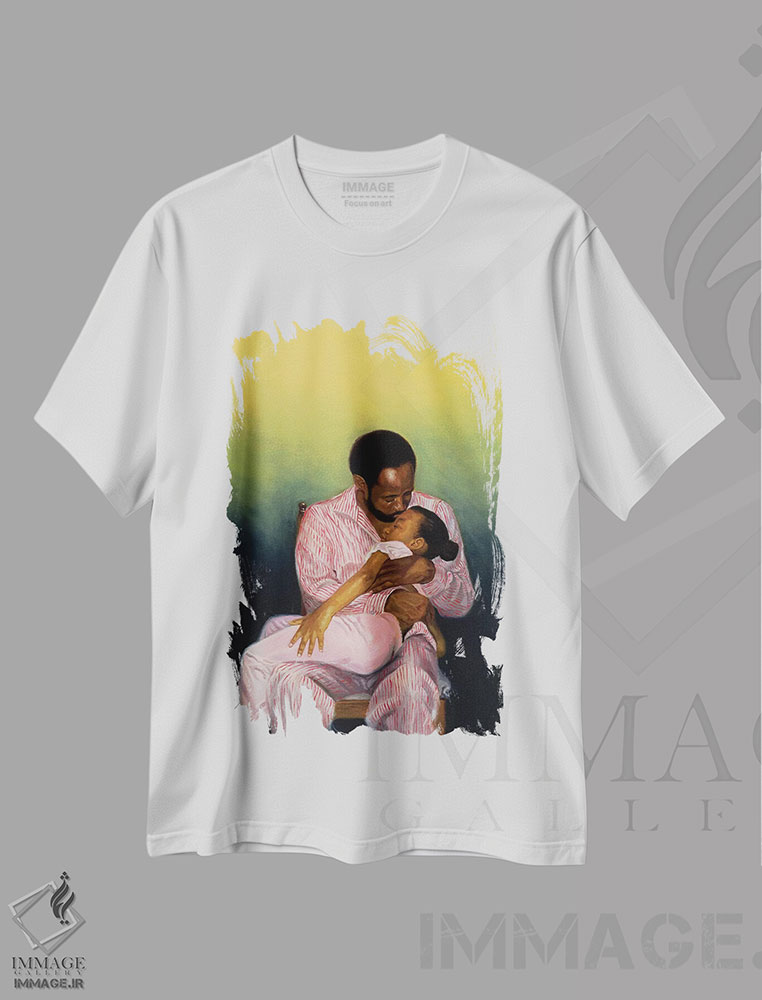 تیشرت طرح دار 1998,شب بخیر کودک، ۱۹۹۸، هنر فاخر کلاسیک اثر کالین بوتمن | فروشگاه ایماژ