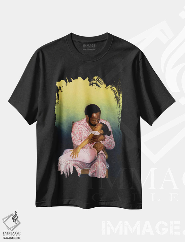 تیشرت طرح دار 1998,شب بخیر کودک، ۱۹۹۸، هنر فاخر کلاسیک اثر کالین بوتمن | immage.ir