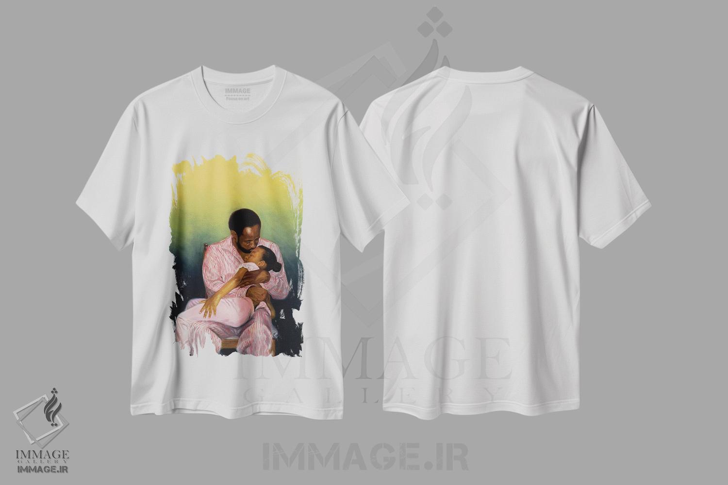 تیشرت طرح دار 1998,شب بخیر کودک، ۱۹۹۸، هنر فاخر کلاسیک اثر کالین بوتمن | فروشگاه ایماژ