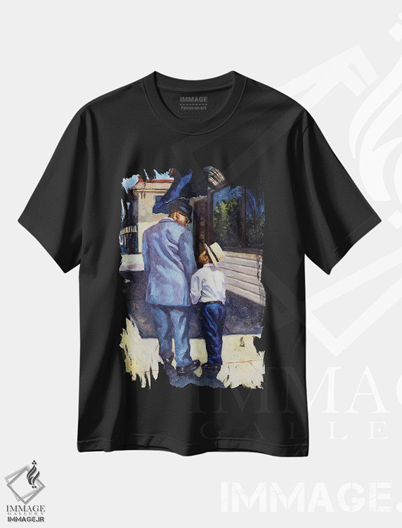 تیشرت طرح دار 2001,آموزش یک پادشاه، ۲۰۰۱، هنر فاخر کلاسیک اثر کالین بوتمن | immage.ir
