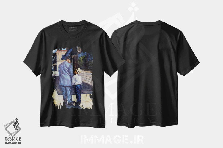 تیشرت طرح دار 2001,آموزش یک پادشاه، ۲۰۰۱، هنر فاخر کلاسیک اثر کالین بوتمن | immage.ir