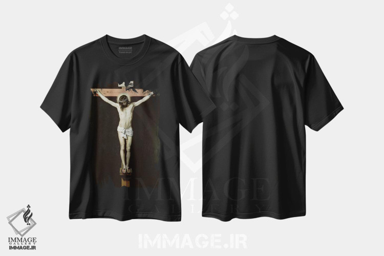 تیشرت طرح دار آثار دیه گو رودریگز د سیلوا ای ولاسکز - فروشگاه ایماژ