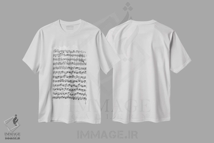 تیشرت طرح دار آثار آنا ماگدالنا باخ - immage.ir