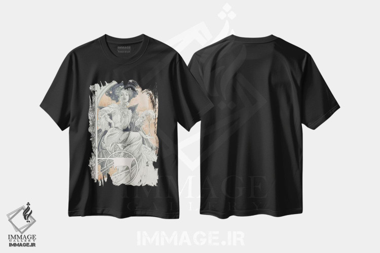 تیشرت طرح دار 1902,صفحه ۱ از "اسناد تزئینی"، ۱۹۰۲، آرت نوو اثر آلفونس موخا | immage.ir