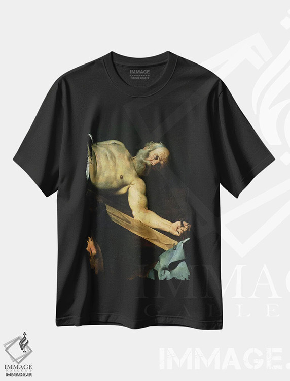 تیشرت طرح دار آثار میکل آنژو مریزی دا کاراواجو - فروشگاه ایماژ