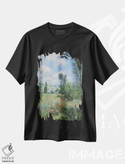 تیشرت طرح دار 1880,نمایی از وتوی، ۱۸۸۰، هنر فاخر کلاسیک اثر کلود مونه | immage.ir