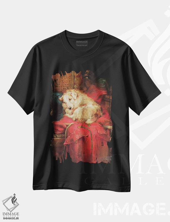 تیشرت طرح دار خسته و ناتوان، هنر فاخر کلاسیک اثر فیلیپ یوستیس استرتون | immage.ir