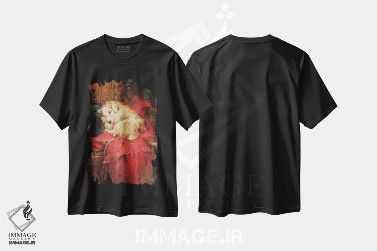 تیشرت طرح دار خسته و ناتوان، هنر فاخر کلاسیک اثر فیلیپ یوستیس استرتون | immage.ir